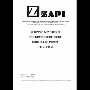 CHOPPER A TYRISTORI CON MIPROPROC. TIPO:ZCPM-4S