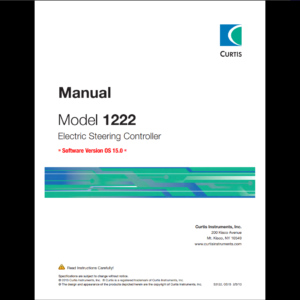 ELECTRIC STEERING CONTROLLER MODEL 1222 CURTIS (EN)